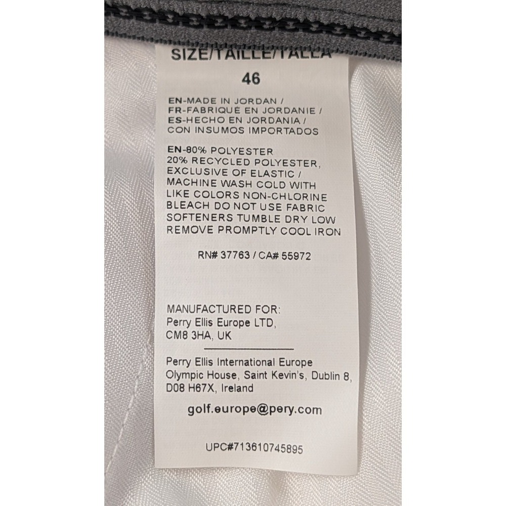 Ben Hogan Mens Golf Shorts Size 46 White Flat Front Performance NWT - Picture 11 of 11